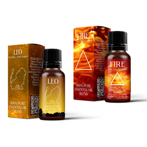 Product Image Fire Element & Leo Essential Oil Blend Twin Pack (2x10ml)