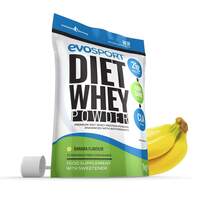 Image of EvoSport Diet Whey Protein with CLA, Acai Berry & Green Tea 1kg - Banana
