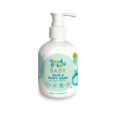 Good Bubble Cucumber & Aloe Vera Baby Hair & Body Wash 250ml