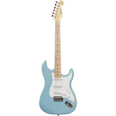 Image of Chord Electric Guitar with Maple Fingerboard Surf Blue