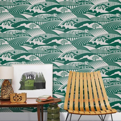 Moordale Wallpaper Douglas Fir Mini Moderns AZDPT033DF
