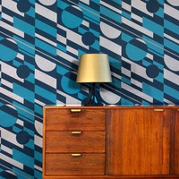 P.L.U.T.O. Wallpaper Lido and Copper Mini Moderns AZDPT027LI