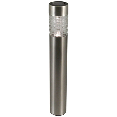 Garden or Path Light - LED Solar Powered Lamp - Made for Stainless Steel