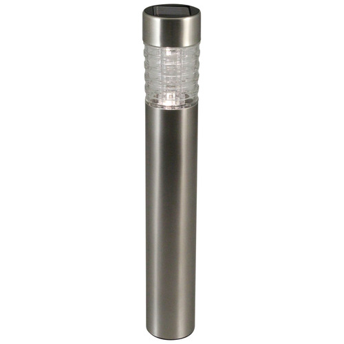 Garden or Path Light - LED Solar Powered Lamp - Made for Stainless Steel