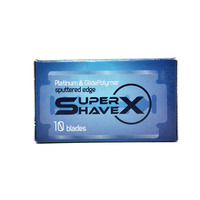 Image of Super Shave X Platinum Double Edge Safety Razor Blades (x10)
