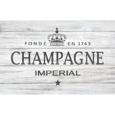 CHAMPAGNE Wall and Furniture Stencil - S