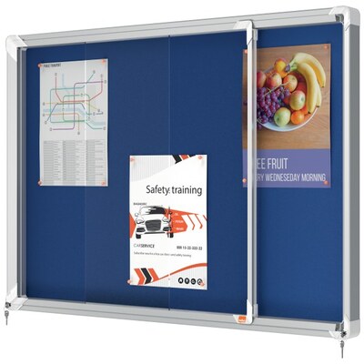 Nobo Premium Plus Lockable Noticeboards