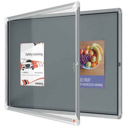Nobo 1915329 Premium Plus Lockable Noticeboard