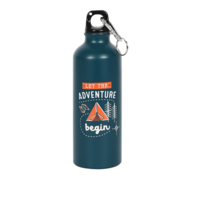 Image of Metal Adventure Water Bottle - Navy