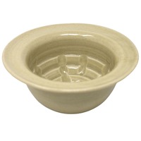 Image of Stef Baxter Handmade Oatmeal Stoneware Lathering Bowl