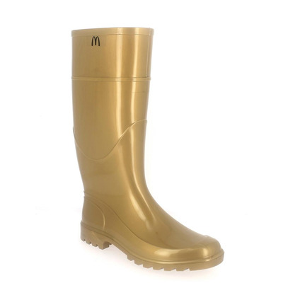 Evercreatures Gold Wellies - PVC Gold