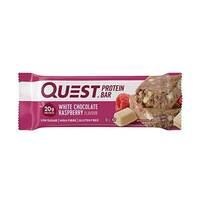 Image of Quest - White Chocolate Raspberry Flavour High Fibre Protein Bar Wit 60g (x 12pack)