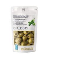 Image of Dumet Olives Chalkidiki Queen Greek Olives Stuffed With Jalapeno 150g