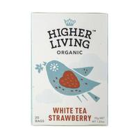 Image of Higher Living Organic Organic White Tea Strawberrytea 20bags