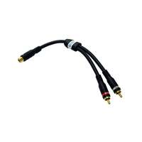 Image of C2G Velocity RCA Jack/RCA Plug X2 Adapter Y-Cable