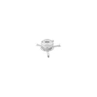 Peerless PRG-UNV-W ceiling White project mount