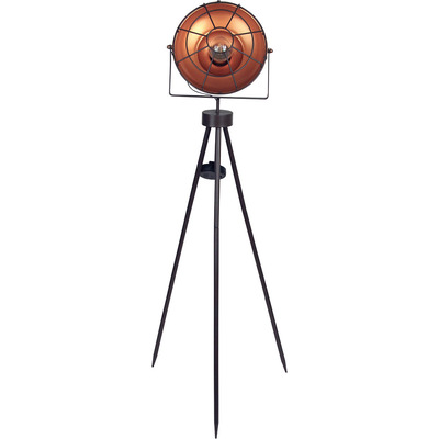 Solar Garden Tripod Light - Industrial Studio Style - Automatic Recharging