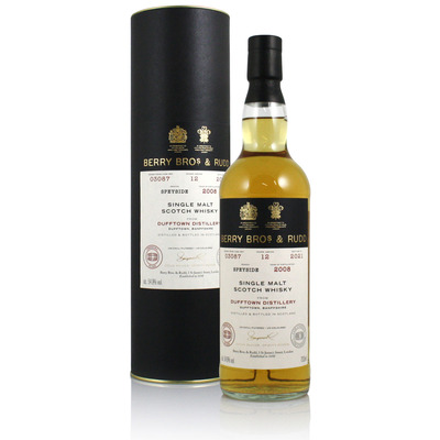 Dufftown 2008 12 Year Old  Berry’s Cask #03087