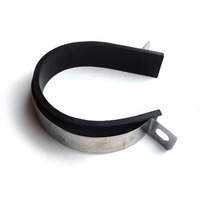 Image of Pit Bike Exhaust Hanger - Oval Type Silencer