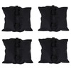 Image of 4pc Gazebo Leg Weight Bags - Black