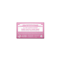 Image of Dr Bronners Organic Cherry Blossom Bar Soap (140g)