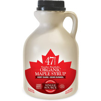Image of 47 North Canadian Organic Maple Syrup Grade A Very Dark Strong (2 Sizes) - 500ml