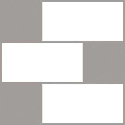 In Home Peel and Stick Backsplash Tiles 4 Piece Subway Fine Decor NH2363
