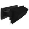 TROJAN TS008 Unicorn Letter Plate - Black & Black
