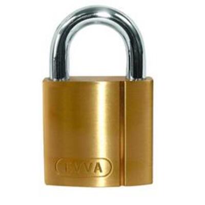 EVVA Brass Open Shackle Padlock Body - L12679