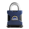 Image of SQUIRE Stronghold Open Shackle Padlock Body Only To Take Scandinavian Oval Insert - L30670