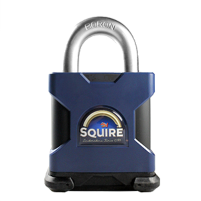 SQUIRE Stronghold Open Shackle Padlock Body Only To Take Scandinavian Oval Insert - L30669