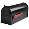 Image of Mississippi US mailbox in black