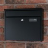 Image of Cheshire Letterbox, Black
