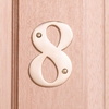 Image of 10cm Brass House Numbers - 8
