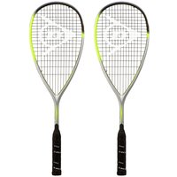 Dunlop Hyperfibre XT Revelation 125 Squash Racket Double Pack