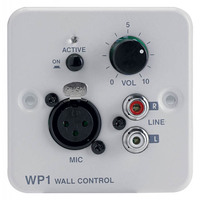Audio Input Wall Panel for ZAMP4120 and ZONE444