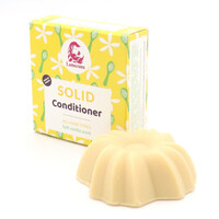 Image of Lamazuna Organic Solid Vanilla Conditioner for All Hair Types - 74g