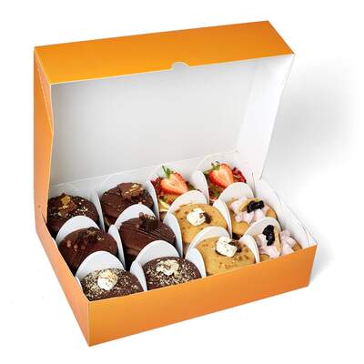 Birthday Small Box Biscuit Cupcakes - 8 Box
