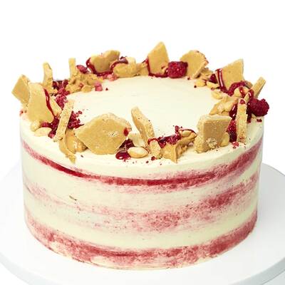 Peanut Butter Jelly Cake - Two Tier (6 + 8 Diameter)