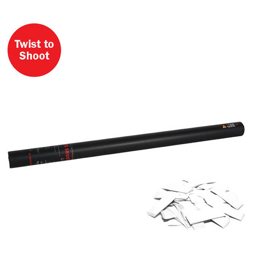 Handheld Confetti Cannon 80cm - White