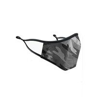 Image of Adult Face Mask - Grey Camo
