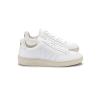 Image of V-12 Leather Trainers - Extra White