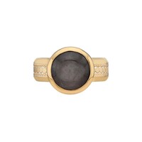 Image of Grey Sapphire Cocktail Ring - Gold