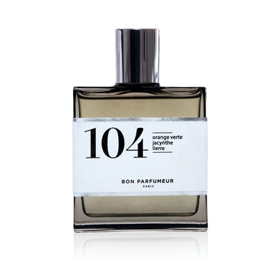 BON PARFUMEUR Eau De Parfum Cologne 30ml 104 Green Orange, Hyacinth & Ivy