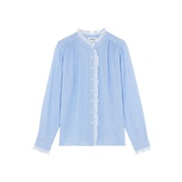 Image of Rita Cotton Shirt - Blue