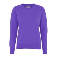 Image of Classic Crew Organic Cotton Sweatshirt - Ultraviolet