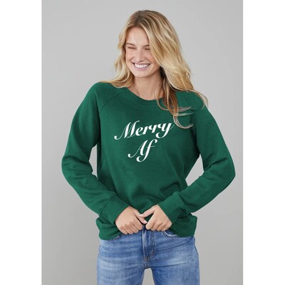 Rocky Merry Af Sweatshirt - Green