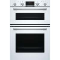 Image of Bosch Series 4 MBS533BW0B Built-in Double Oven White * * DELIVERY WITHIN 7-10 DAYS * *