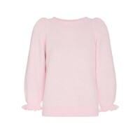Image of Sally Frill Pullover - Pearly Pink