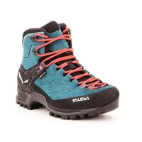 Image of Salewa Womens WS Mountain Trainer Mid GTX Trekking Shoes - Blue
